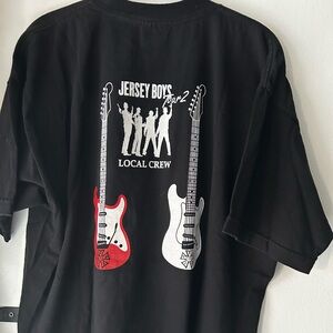 Jersey boys Broadway tour crew shirt